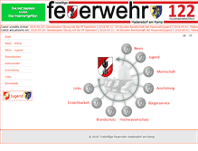 Tablet Screenshot of feuerwehr-hadersdorf.at